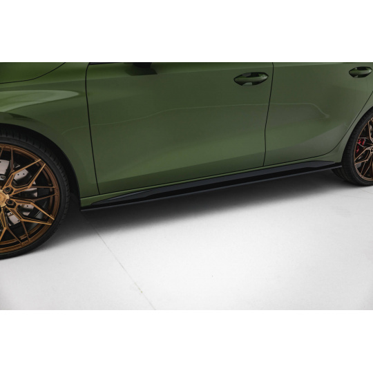 Maxton Design "Street Pro" difuzory pod boční prahy pro Audi A3 8Y Facelift, plast ABS bez povrchové úpravy, S-Line / S-Line Sedan