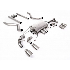 Milltek Sport výfukový systém OPF/GPF Back bez rezonátoru s klapkami (hlasitější) pro Land rover Defender 90 5.0 V8 525PS (s OPF/GPF a bez OPF/GPF) 2021-2024, barva koncovek: titanové Milltek Sport výfukový systém OPF/GPF Back bez rezonátoru s klapkami (hlasitější) pro Land rover Defender 90 5.0 V8 525PS (s OPF/GPF a bez OPF/GPF) 2021-2024, barva koncovek: titanové