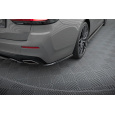 Maxton Design boční difuzory pod zadní nárazník pro BMW řada 5 G30 FL, G31 FL, černý lesklý plast ABS