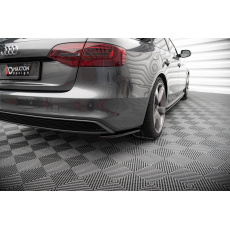 Maxton Design boční difuzory pod zadní nárazník ver.2 pro Audi A4 B8 FL, černý lesklý plast ABS, S-Line Avant Maxton Design boční difuzory pod zadní nárazník ver.2 pro Audi A4 B8 FL, černý lesklý plast ABS, S-Line Avant