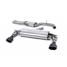 Milltek Sport výfukový systém cat-back s rezonátorem bez klapek pro Audi RS3 Sportback (8V MQB - předfacelift) 2015-2017, typ koncovek: oválné černé Milltek Sport výfukový systém cat-back s rezonátorem bez klapek pro Audi RS3 Sportback (8V MQB - předfacelift) 2015-2017, typ koncovek: oválné černé