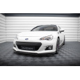 Maxton Design spoiler pod přední nárazník ver.4 pro Subaru BRZ Mk1, černý lesklý plast ABS