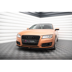 Maxton Design spoiler pod přední nárazník pro Audi A7 C7, černý lesklý plast ABS Maxton Design spoiler pod přední nárazník pro Audi A7 C7, černý lesklý plast ABS