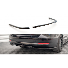 Maxton Design středový spoiler pod zadní nárazník s žebrováním pro BMW řada 3 GT F34, černý lesklý plast ABS Maxton Design středový spoiler pod zadní nárazník s žebrováním pro BMW řada 3 GT F34, černý lesklý plast ABS
