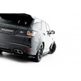 Maxton Design boční difuzory pod zadní nárazník pro Land rover Range Rover Sport SVR Mk2 Facelift, černý lesklý plast ABS