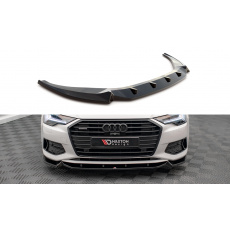 Maxton Design spoiler pod přední nárazník ver.2 pro Audi A6 C8, černý lesklý plast ABS Maxton Design spoiler pod přední nárazník ver.2 pro Audi A6 C8, černý lesklý plast ABS