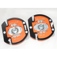 Silver Project 2-cestné 3D nastavitelné horní uložení pro BMW řady 3 E46 s podvozkem s průměrem pružiny 60 mm, barva: oranžová Silver Project 2-cestné 3D nastavitelné horní uložení pro BMW řady 3 E46 s podvozkem s průměrem pružiny 60 mm, barva: oranžová