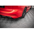 Maxton Design boční difuzory pod zadní nárazník v.7 pro Ford Focus ST Mk4, černý lesklý plast ABS, Estate