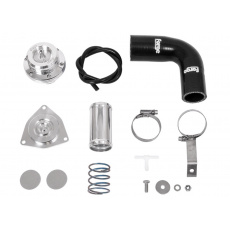 Forge Motorsport kompletní sada Blow Off Ventilu (BOV) pro Renault Mégane RS 250/265/275, barva hadic: černá Forge Motorsport kompletní sada Blow Off Ventilu (BOV) pro Renault Mégane RS 250/265/275, barva hadic: černá