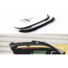 Maxton Design prodloužení spoileru pro Volkswagen Golf GTI Mk8, černý lesklý plast ABS, Clubsport