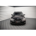 Maxton Design spoiler pod přední nárazník ver.2 pro BMW řada 3 E90, černý lesklý plast ABS