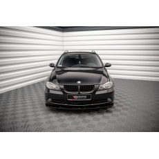 Maxton Design spoiler pod přední nárazník ver.2 pro BMW řada 3 E90, černý lesklý plast ABS