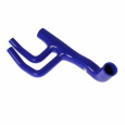 Samco Sport silikonová hadice pro vedení chladicí kapaliny pro Peugeot 106 Rallye  1.3 & Xsi 1.6 (Top Radiator Hose With Oil Cooler Take Off's), barva: modrá