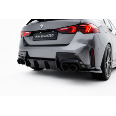Maxton Design vložka zadního nárazníku pro BMW řada 1 F70, černý lesklý plast ABS, M135i Maxton Design vložka zadního nárazníku pro BMW řada 1 F70, černý lesklý plast ABS, M135i
