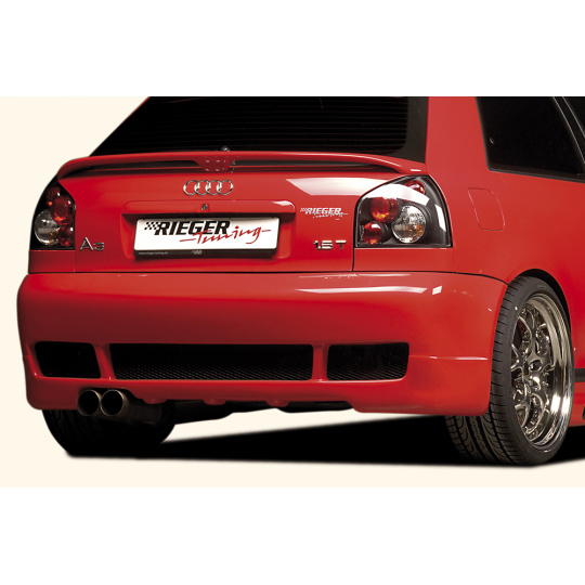 Rieger zadní nárazník pro Audi A3 8L 3-dvéř., 5-dvéř., plast ABS bez povrchové úpravy Rieger zadní nárazník pro Audi A3 8L 3-dvéř., 5-dvéř., plast ABS bez povrchové úpravy