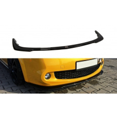 Maxton Design spoiler pod přední nárazník pro Renault Megane RS Mk2, černý lesklý plast ABS