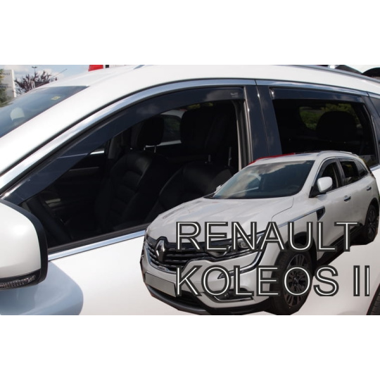 HEKO ofuky oken Renault Koleos II 5dv (od 2017) přední + zadní