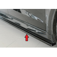 Rieger spoiler pod boční práh mont. strana pravá pro Audi RS3 8V 5-dvéř. (sportback 8VA / 8VF), 02/17-, plast ABS lakovaný do černé lesklé barvy