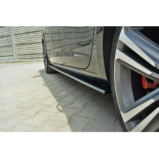 Maxton Design difuzory pod boční prahy pro Seat Leon Cupra Mk3, černý lesklý plast ABS Maxton Design difuzory pod boční prahy pro Seat Leon Cupra Mk3, černý lesklý plast ABS