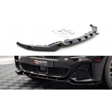Maxton Design spoiler pod přední nárazník ver.3 pro BMW X7 G07, černý lesklý plast ABS, M-Pack