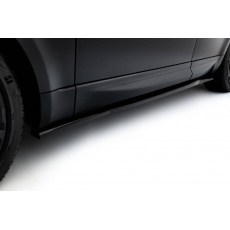 Maxton Design difuzory pod boční prahy pro Land rover Range Rover Sport Mk2, černý lesklý plast ABS
