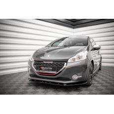 Maxton Design spoiler pod přední nárazník ver.2 pro Peugeot 208 Mk1 GTI, černý lesklý plast ABS Maxton Design spoiler pod přední nárazník ver.2 pro Peugeot 208 Mk1 GTI, černý lesklý plast ABS