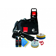 RUPES BigFoot LHR 75E - strojní orbitální mini leštička s výkmitem 12 mm, průměr 75 mm, varianta: kompletní sada s taškou a příslušenstvím  