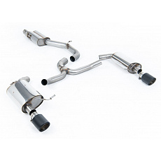 Milltek Sport výfukový systém cat-back s rezonátorem (tišší) pro Volkswagen Golf Mk7 2.0TFSI Alltrack / Estate / Station Wagon / Combi 4-Motion 2016-2021, typ koncovek: JET-100 karbonové Milltek Sport výfukový systém cat-back s rezonátorem (tišší) pro Volkswagen Golf Mk7 2.0TFSI Alltrack / Estate / Station Wagon / Combi 4-Motion 2016-2021, typ koncovek: JET-100 karbonové