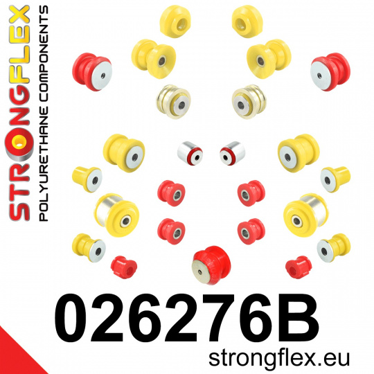 026276B: Strongflex Sada silentbloků zavěšení