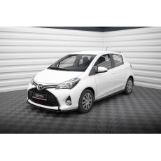 Maxton Design spoiler pod přední nárazník pro Toyota Yaris Mk3 Facelift, černý lesklý plast ABS Maxton Design spoiler pod přední nárazník pro Toyota Yaris Mk3 Facelift, černý lesklý plast ABS