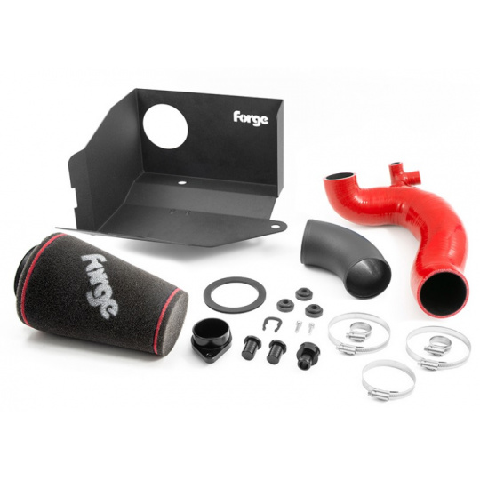 Forge Motorsport sportovní kit sání pro Škoda Karoq 1.5 TSI, barva hadice: červená, typ filtru: pěnový