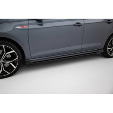 Maxton Design "Street Pro" difuzory pod boční prahy s křidélky pro Volkswagen Polo GTI Mk6 Facelift, plast ABS bez povrchové úpravy Maxton Design "Street Pro" difuzory pod boční prahy s křidélky pro Volkswagen Polo GTI Mk6 Facelift, plast ABS bez povrchové úpravy