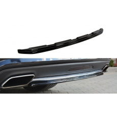 Maxton Design středový spoiler zadního nárazníku pro Mercedes CLS C 218/AMG-Line, černý lesklý plast ABS, bez žebrování Maxton Design středový spoiler zadního nárazníku pro Mercedes CLS C 218/AMG-Line, černý lesklý plast ABS, bez žebrování