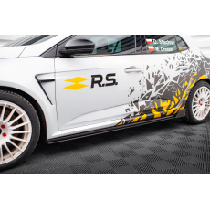 Maxton Design "Street Pro" difuzory pod boční prahy pro Renault Megane RS Mk4, plast ABS bez povrchové úpravy Maxton Design "Street Pro" difuzory pod boční prahy pro Renault Megane RS Mk4, plast ABS bez povrchové úpravy