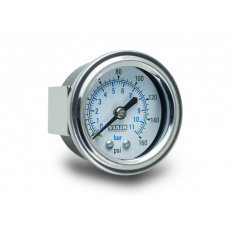 VIAIR ukazatel tlaku 1,5" jednoručičkový bílý, do 11 bar / 160 PSI VIAIR ukazatel tlaku 1,5" jednoručičkový bílý, do 11 bar / 160 PSI