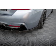 Maxton Design "Street Pro" boční difuzory pod zadní nárazník pro BMW řada 4 F32, plast ABS bez povrchové úpravy, 435 coupe M-pack