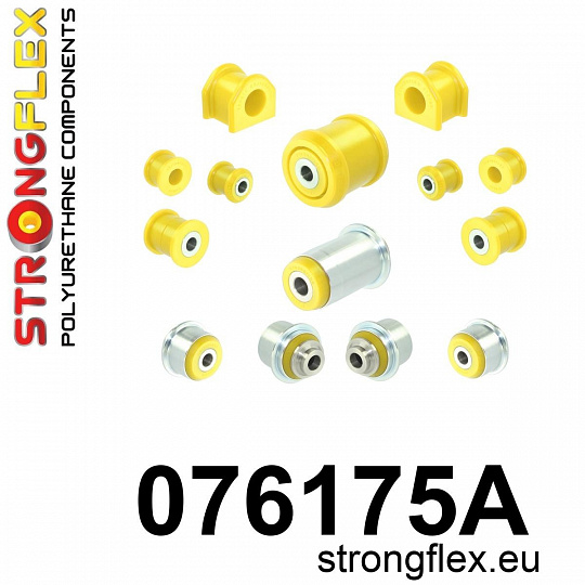 076175A: Rear suspension bush kit SPORT 076175A: Rear suspension bush kit SPORT