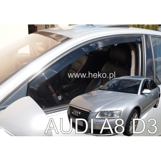 HEKO ofuky oken Audi A8 (D3, 2003-2010) přední