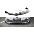 Maxton Design spoiler pod přední nárazník s křidélky ver.2 pro Volkswagen Golf GTI Mk8, carbon-Look