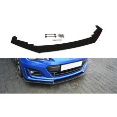 Maxton Design "Racing" spoiler pod přední nárazník ver.1 pro Subaru BRZ Mk1 Facelift, plast ABS bez povrchové úpravy