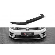 Maxton Design "Street Pro" spoiler pod přední nárazník ver.1 pro Volkswagen Golf R Mk7, plast ABS bez povrchové úpravy, s červenou linkou Maxton Design "Street Pro" spoiler pod přední nárazník ver.1 pro Volkswagen Golf R Mk7, plast ABS bez povrchové úpravy, s červenou linkou