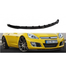 Maxton Design spoiler pod přední nárazník pro Opel GT, černý lesklý plast ABS