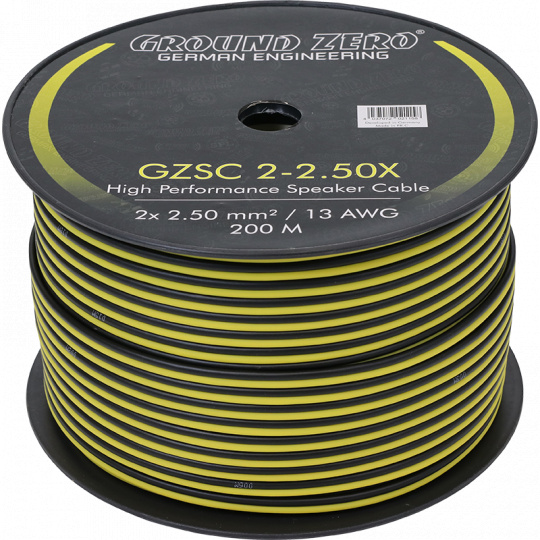 Ground Zero GZSC 2-2.50 reproduktorový kabel