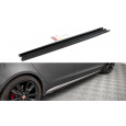 Maxton Design difuzory pod boční prahy pro Jaguar XF Mk2 /R-Sport, carbon-Look