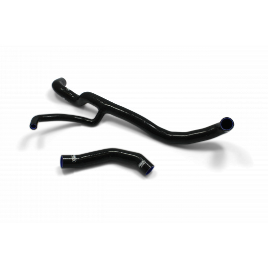 Samco Sport 2-dílná sada silikonových hadic pro vedení chladicí kapaliny pro Chevrolet Camaro 2016-on SS / LT1, 6.2l V8, barva: modrá