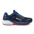Boty pro mechaniky Sparco S-PARK LEON, barva: modro-červená, velikost: 39