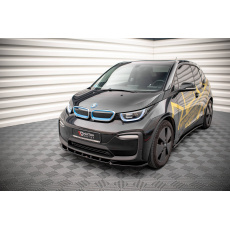Maxton Design spoiler pod přední nárazník ver.2 pro BMW i3 Mk1 Facelift, černý lesklý plast ABS