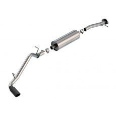 Borla Cat-Back výfukový systém "S-Type" pro Chevrolet Colorado 3,6l V6 s automatickou převodovkou, CC/SHB, EC/LB, r.v. od 15-21, typ koncovek: černé