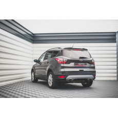 Maxton Design vložka zadního nárazníku pro Ford Escape Mk3, černý lesklý plast ABS