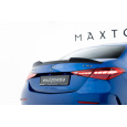 Maxton Design prodloužení spoileru 3d pro Mercedes třída C W206 43 AMG, W206 AMG-Line, černý lesklý plast ABS